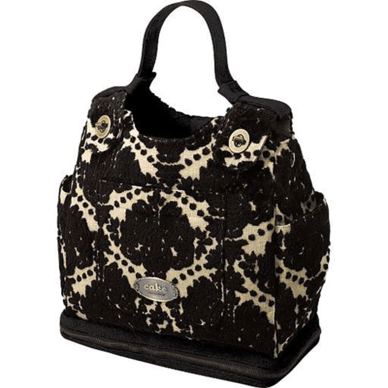 Petunia Pickle Bottom Society Satchel in Licorice Pudding Cake