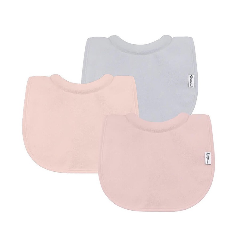 Stay Dry Milk Catcher Bibs Set Rose