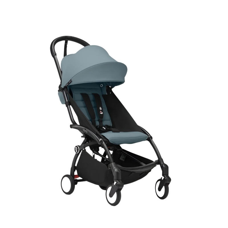 Stokke YOYO3 Complete Stroller, 2024, Black, Olive