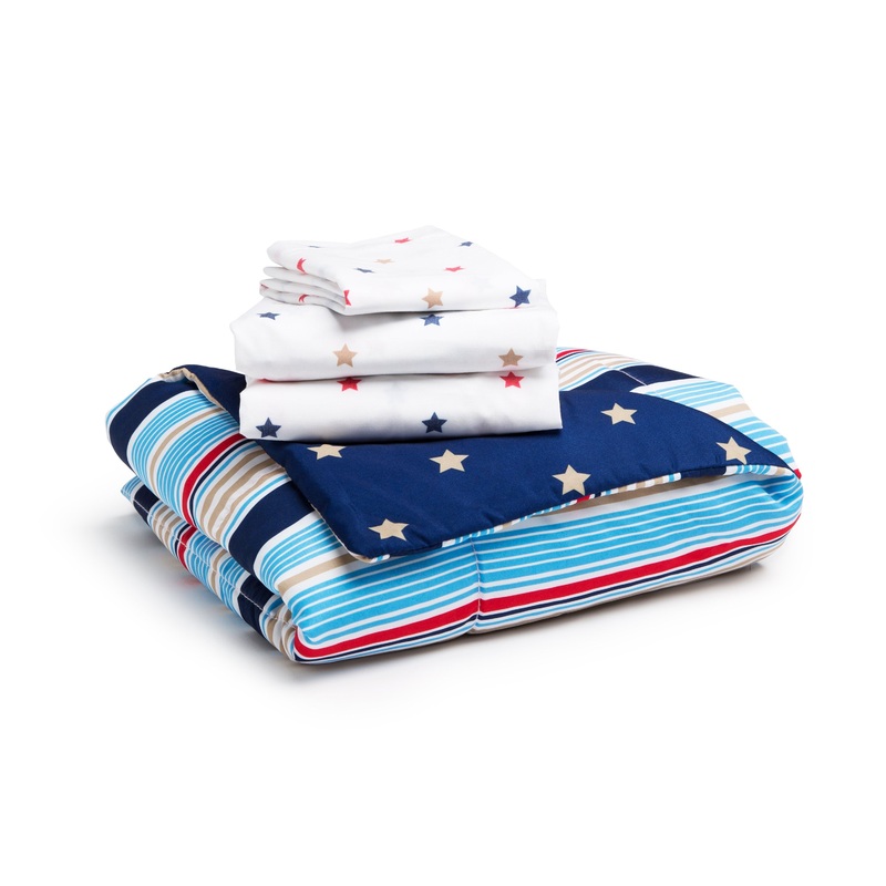 Boys 4-Piece Toddler Bedding Set
