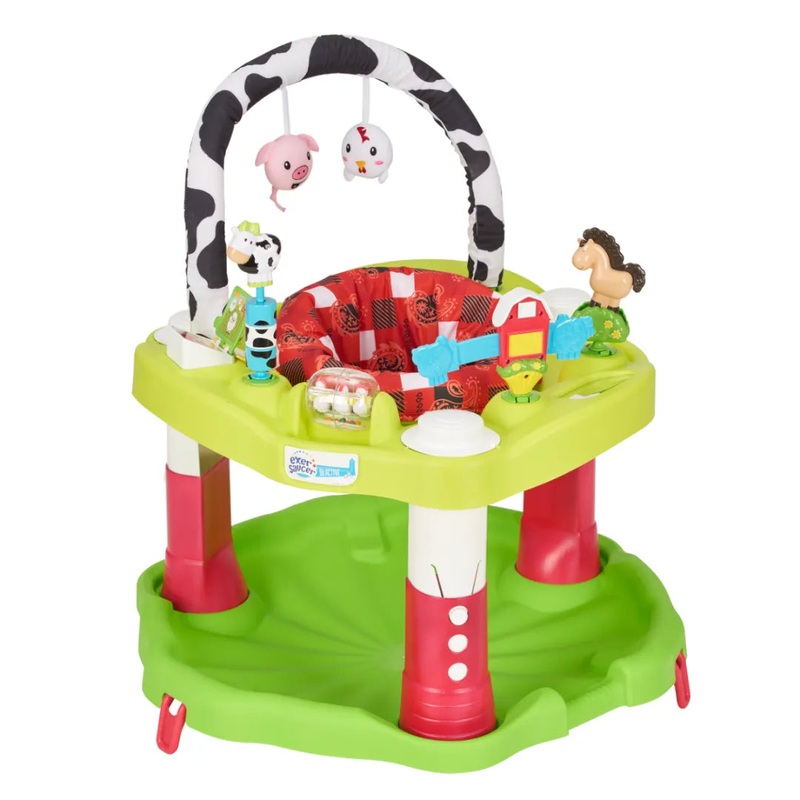Exersaucer Bouncing Activity Saucer – Playful Pastures (See Description)