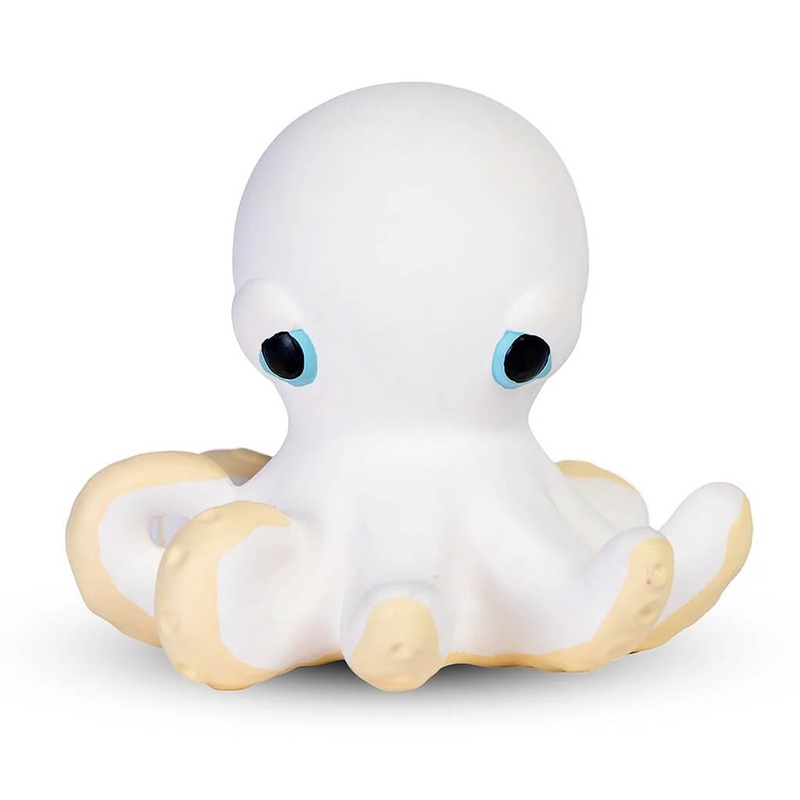 Natural Rubber Bath Toy Orlando the Octopus