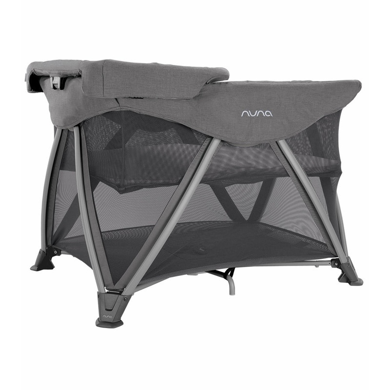 Nuna SENA Aire Playard and Changer Bundle – Granite