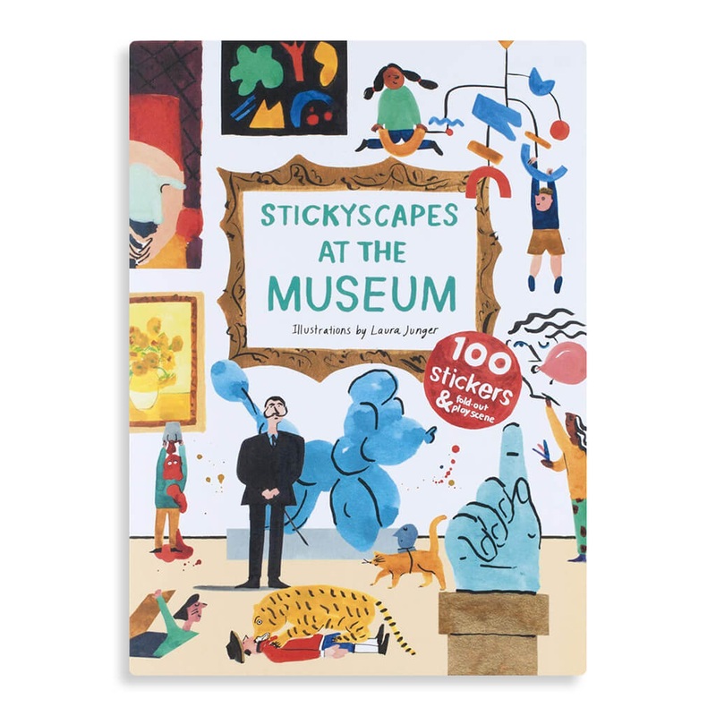 Stickyscapes at the Museum Sticker Book