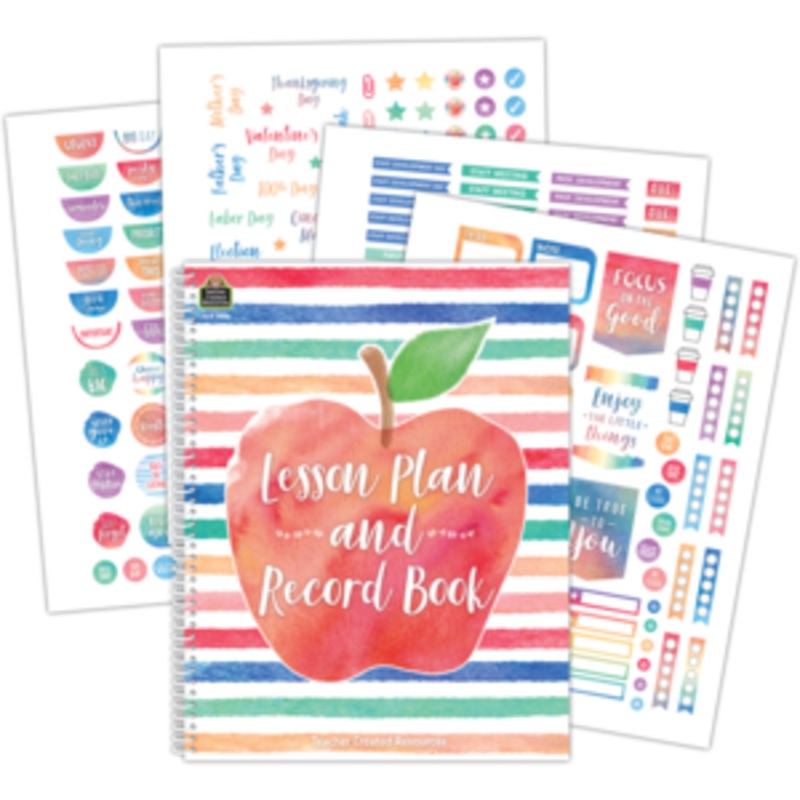 Watercolor Lesson Plan and Record Book(C)