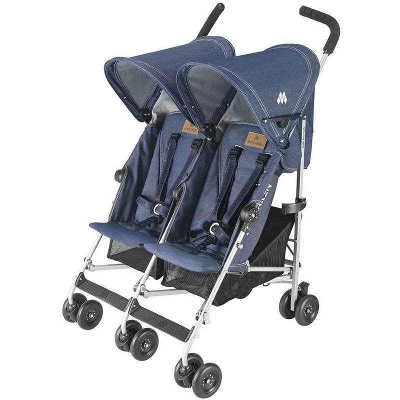 Maclaren Open Box Twin Triumph – Denim