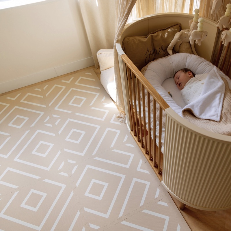 Modern Blocks – Desert Sand – Play Mat