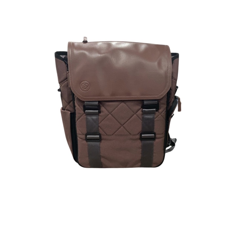 Paperclip Willow Diaper Bag, Baked Oak
