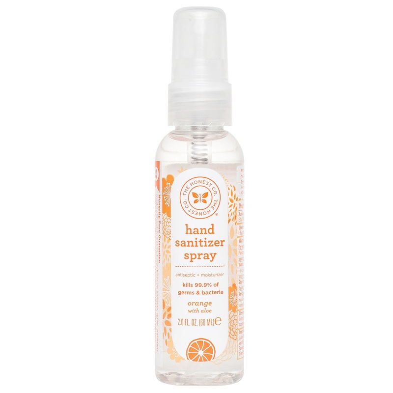 The Honest Company Hand Sanitizer Spray, Orange – 2 oz