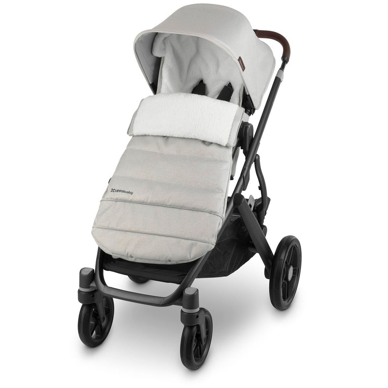 UPPAbaby CozyGanoosh Footmuff – Savannah (Pearl Gray Jacquard)