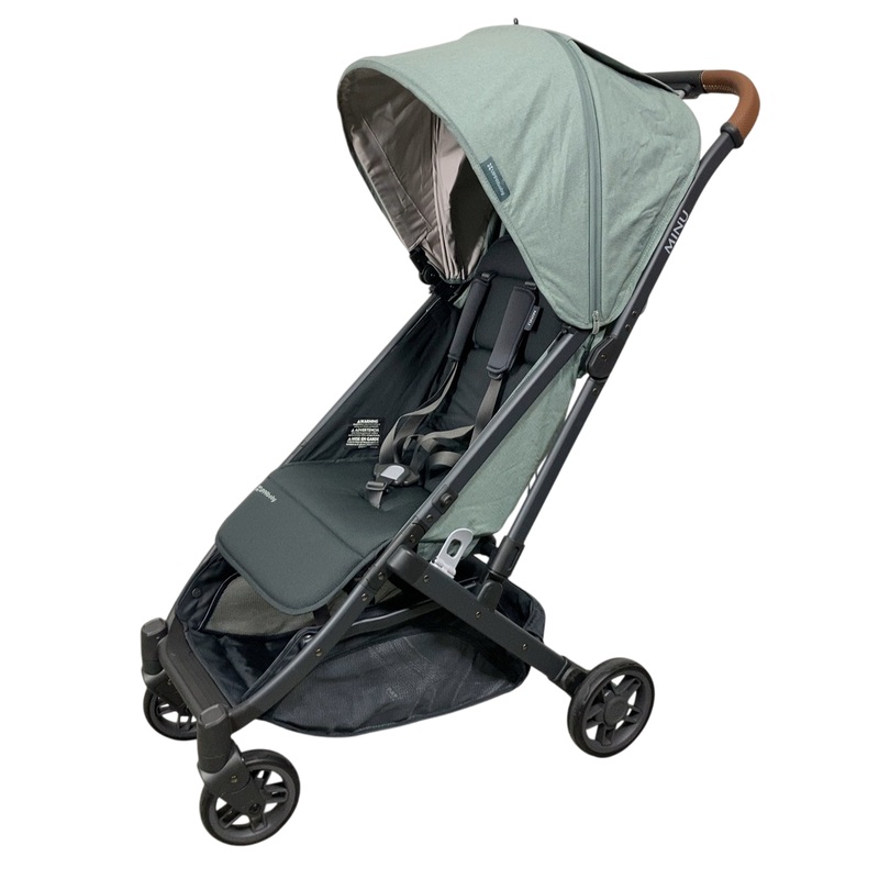 UPPAbaby MINU V2 Stroller, 2024, Gwen (Green Melange)