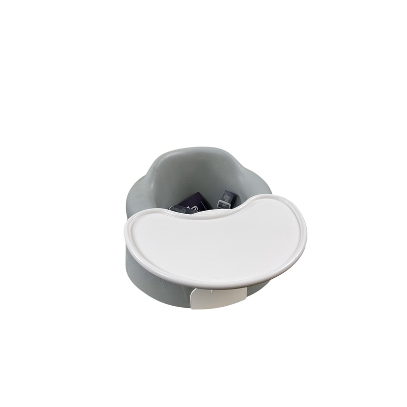 Bumbo Floor Seat With Play Tray, Cool Grey