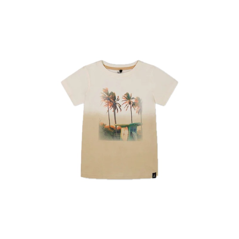 Deux Par Deux Organic Tee – Warm Sand