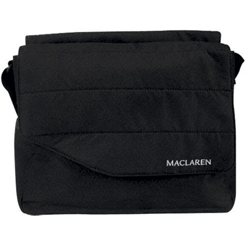 Maclaren Messenger Bag in Black