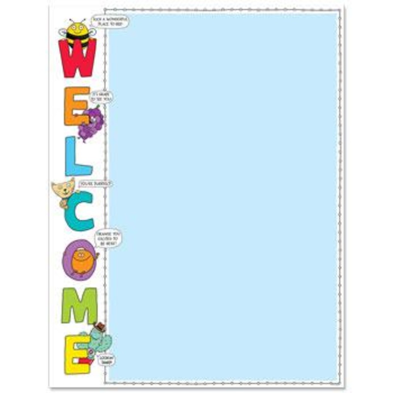 So Much Pun! Welcome Chart
