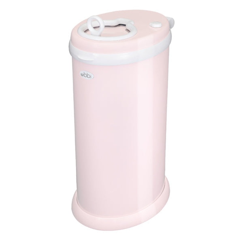 Ubbi Diaper Pail, Blush Pink