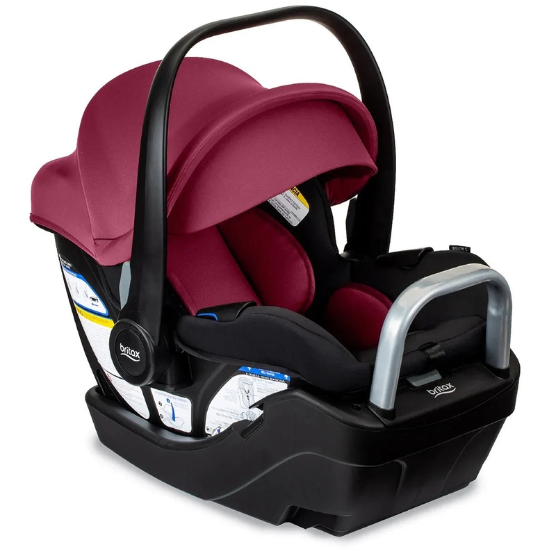 Willow S Infant Car Seat with Alpine Base – Ruby Onyx