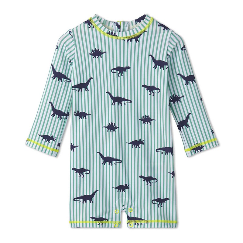 Dino Stripes One Piece Rashguard