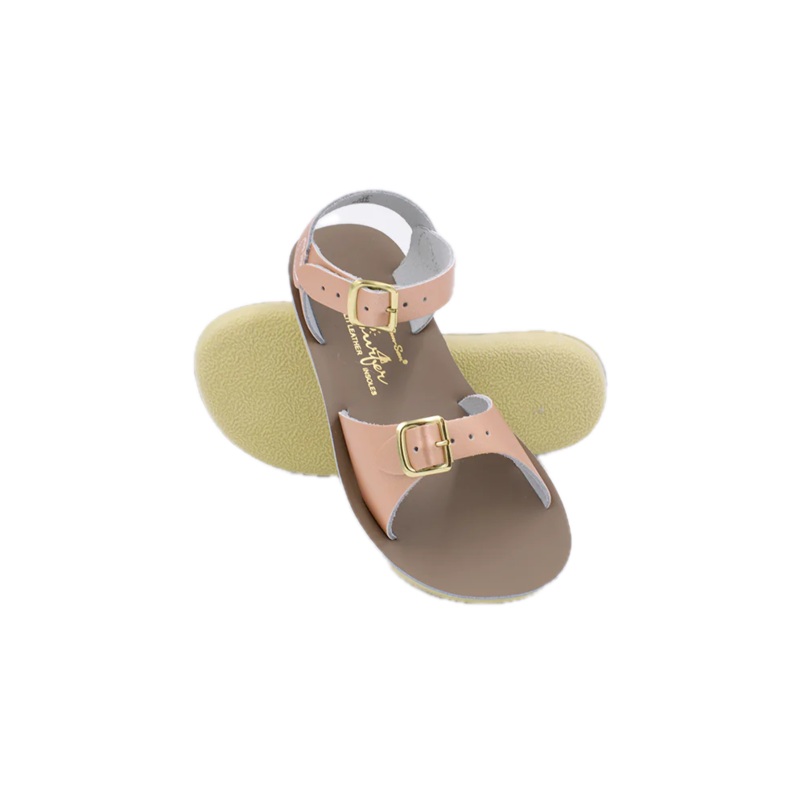 Hoy Shoes Salt Water Sandals – Surfer Rose Gold
