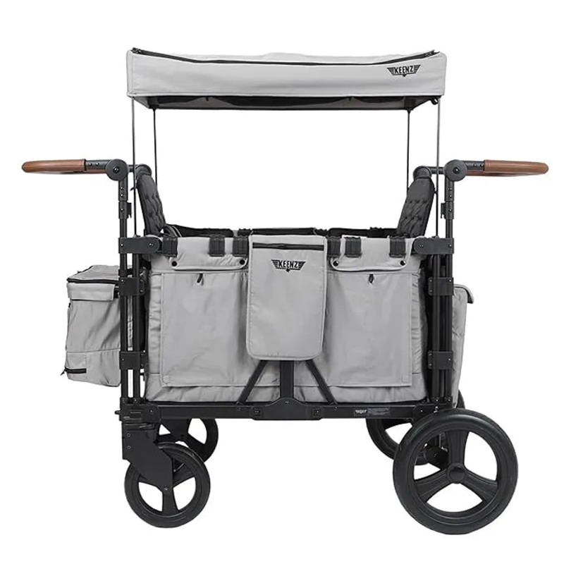 Keenz XC+ Luxury Comfort Stroller Wagon 4 Passenger – Grey