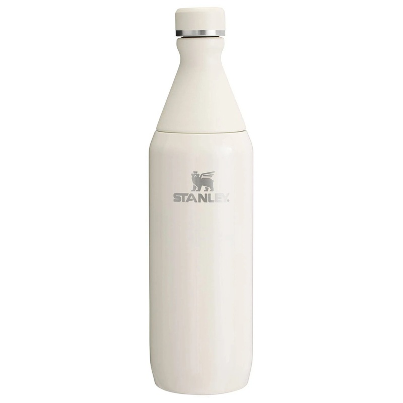 20 oz All Day Slim Bottle Cream: Stainless Steel Tumbler