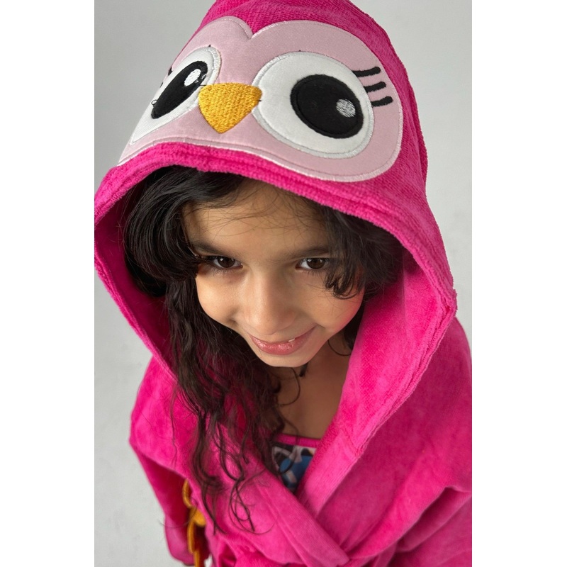 Fuchsia Swim Robe