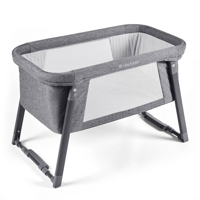 Ickle Bubba – Mini Rocker Crib – Space Grey