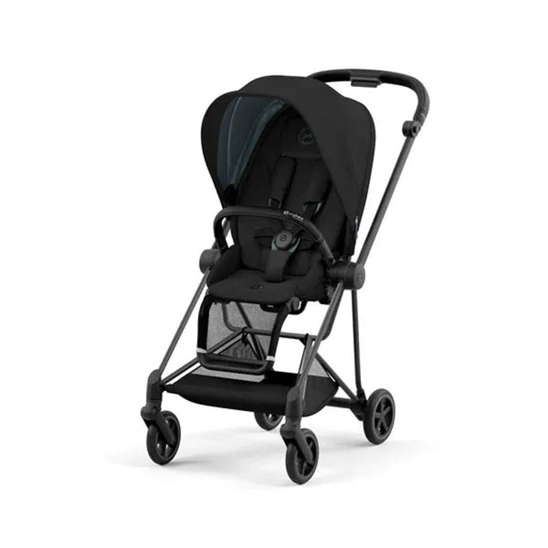 Mios 3 Stroller – Matte Black / Black