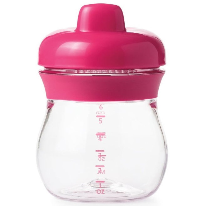 OXO Tot Transitions Sippy Cup, 6 oz – Pink