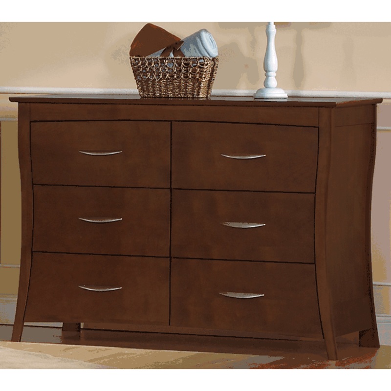 Pali Trieste Double Dresser in Vintage Cherry