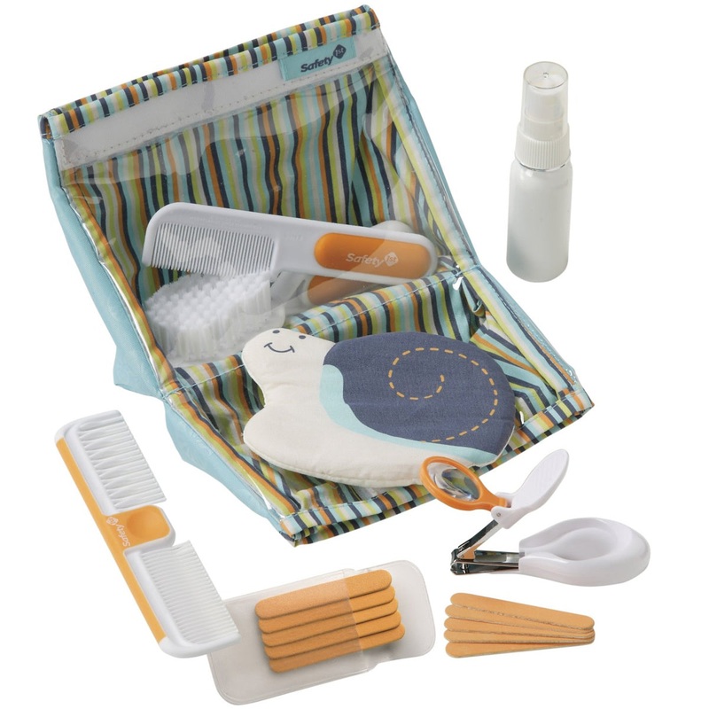 Safety 1st Complete 18pc Grooming Kit – Orange & Blue