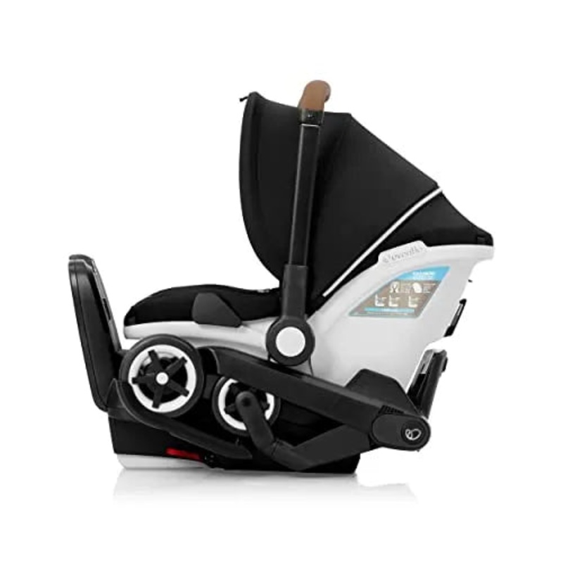 Gold Shyft DualRide with Carryall Storage Infant Car Seat – Onyx Black (See Description)