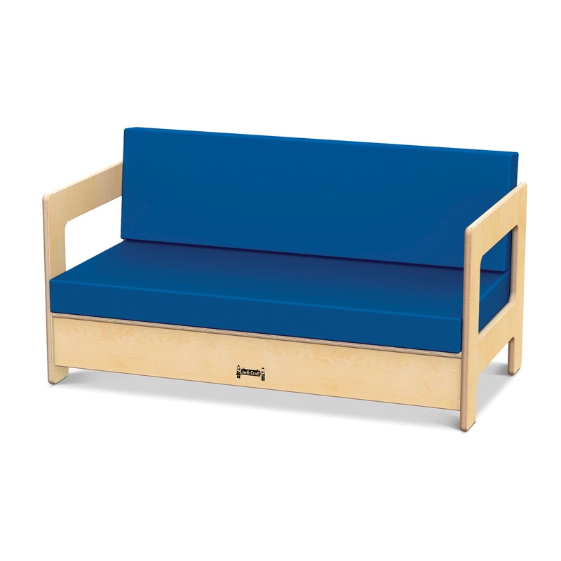 Jonti-Craft Living Room Couch – Blue