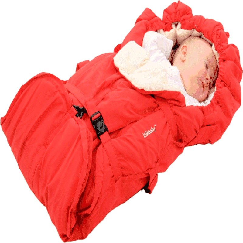 Lillebaby Eurotote Travel Campanion in Red Haute Momma