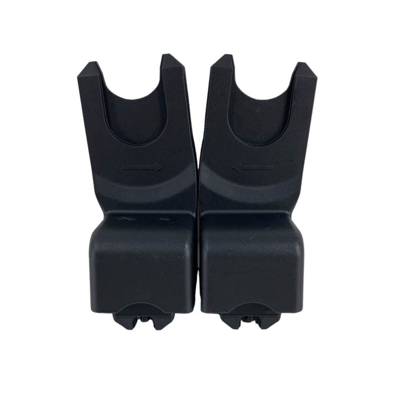 Mockingbird Car Seat Adapter for Cybex, Maxi Cosi and Nuna (Updated Version), Black
