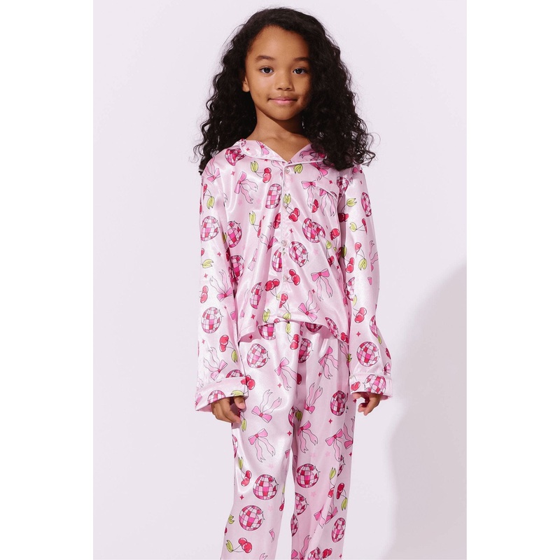 Pinky Disco Silk Set