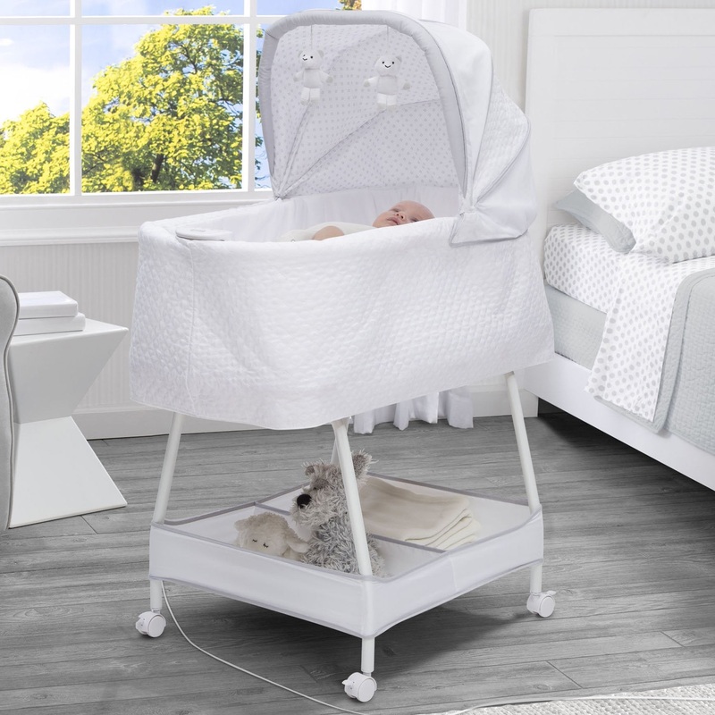 Silent Auto Gliding Elite Bassinet – Odyssey