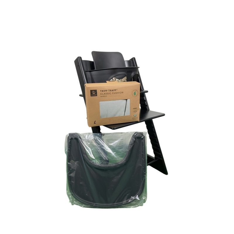 Stokke Tripp Trapp Complete High Chair, 1, Black, Nordic Grey