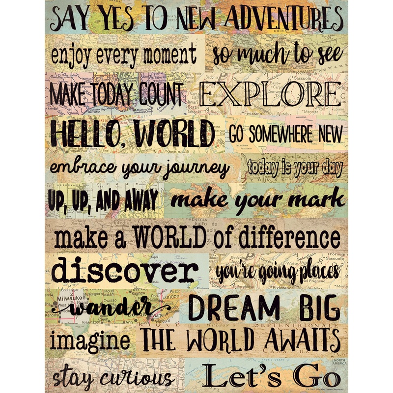 Travel the Map New Adventures Chart(C)