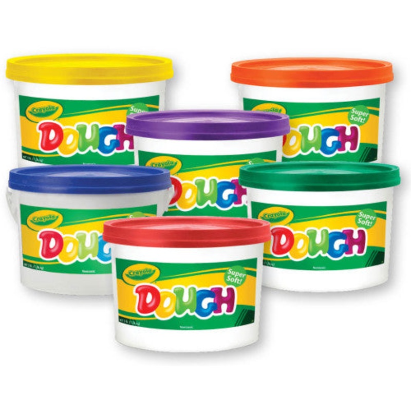 Crayola Dough, Set of all 6 colors
