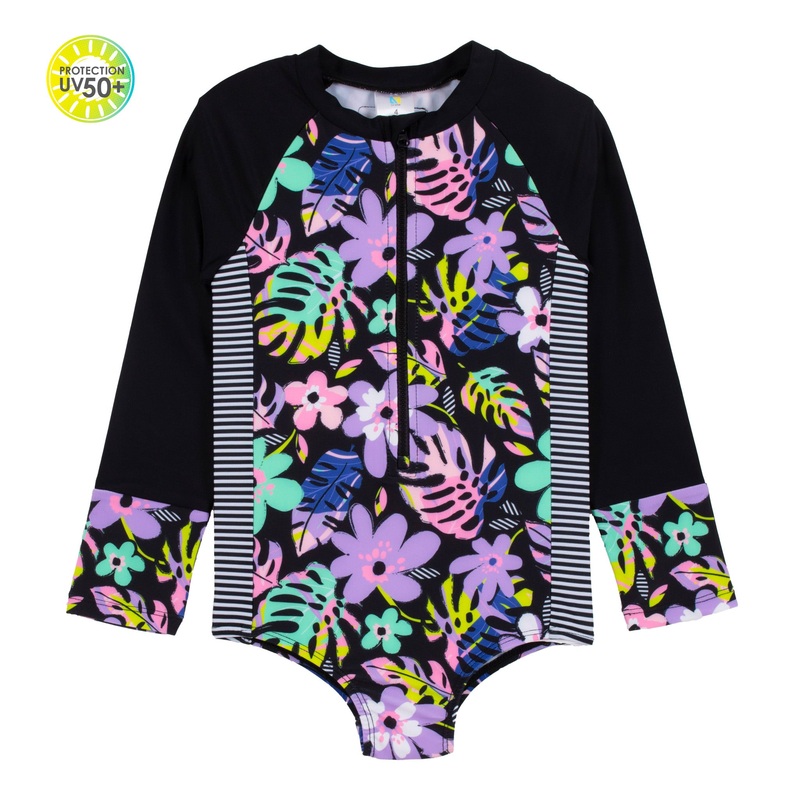 Long Sleeve Rashguard Swimsuit