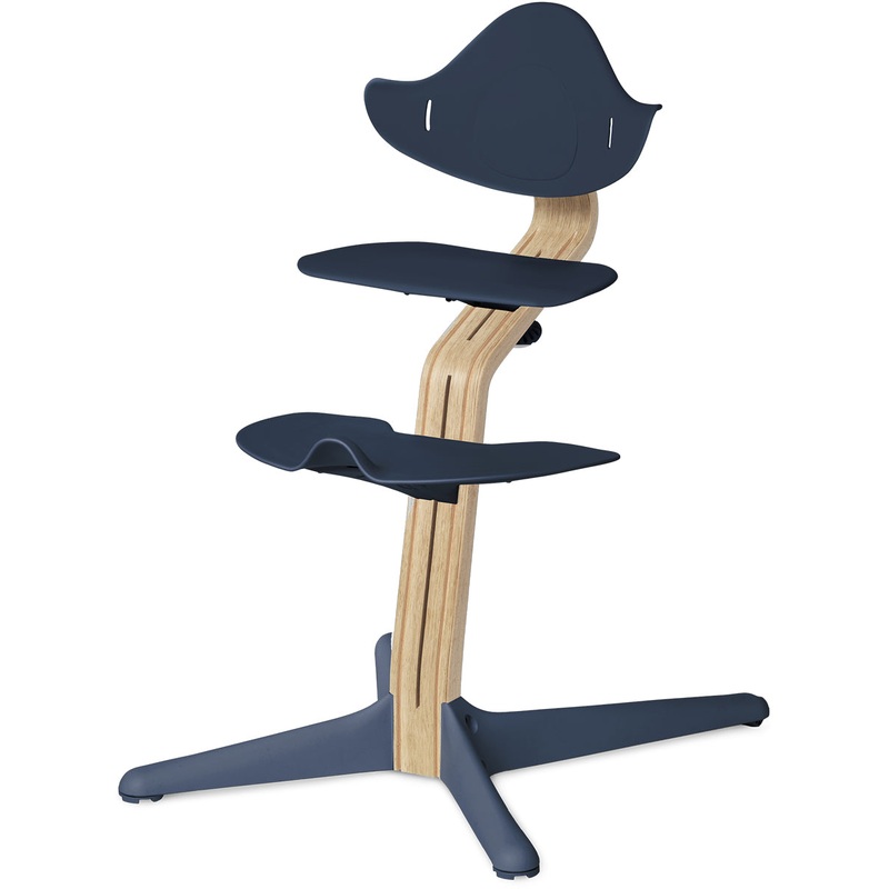 Nomi Chair – Navy  /  White Oak