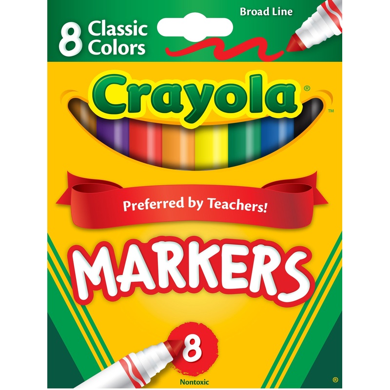 Crayola 8 Classic Markers