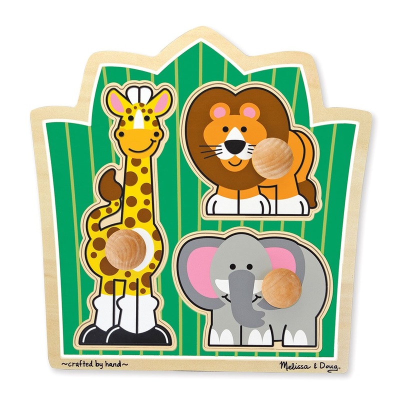 Jungle Friends Knob Puzzle