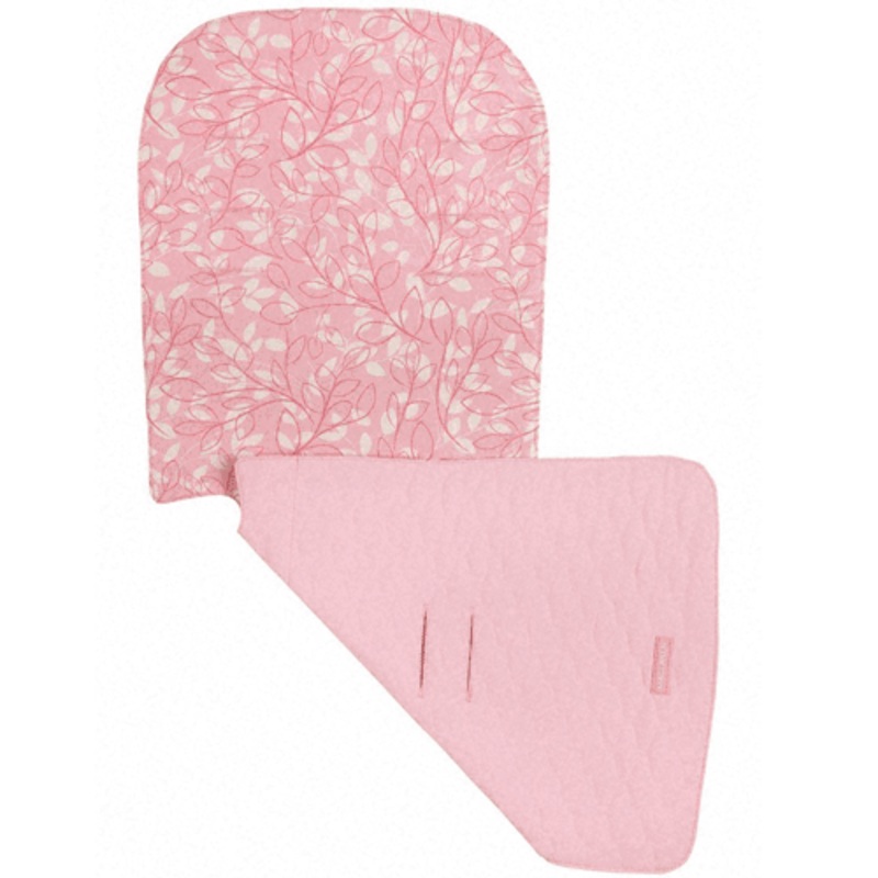 Maclaren Universal Reversible Seat Liner in Layered Blush Pink