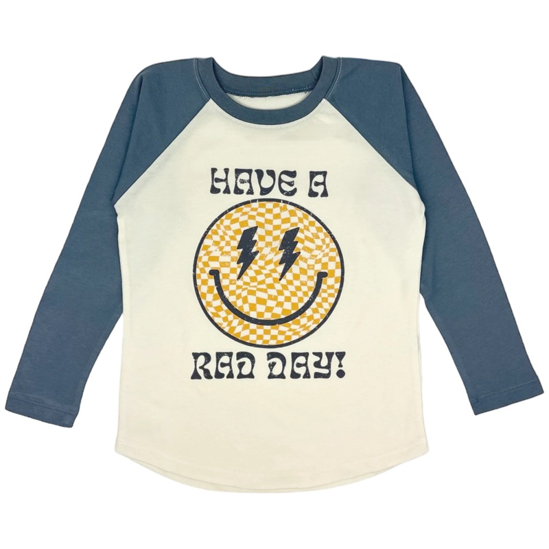 Tiny Whales Raglan Long Sleeve | Have A Rad Day