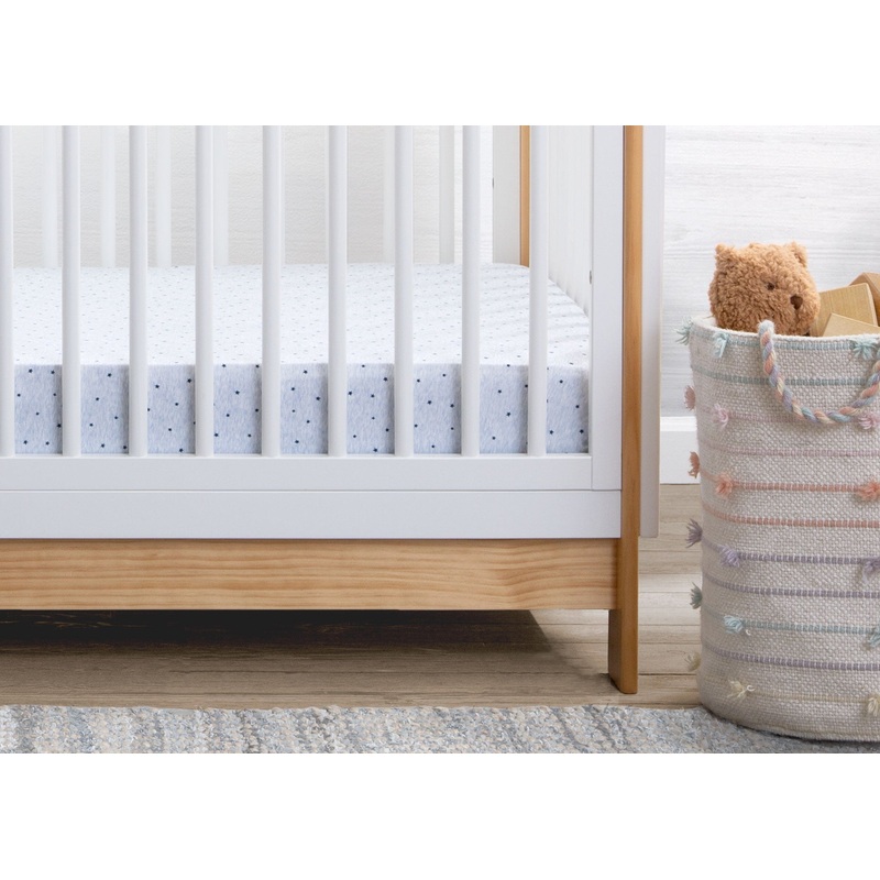 babyGap Blue Stars & Stripes 100% Organic Cotton Crib Sheets – 2 Pack