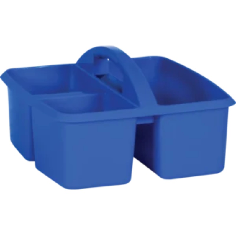 Blue Plastic Storage Caddy