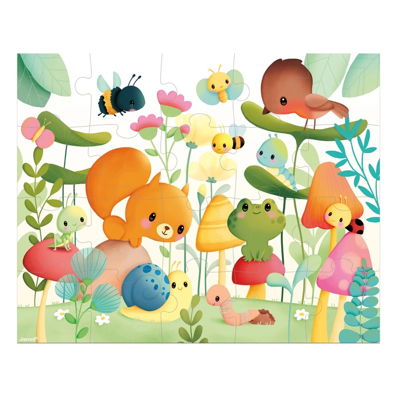 Janod Garden Friends 20 Piece Puzzle