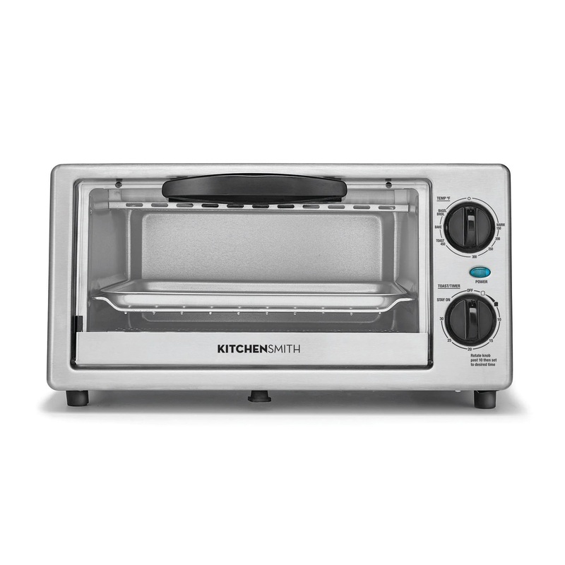KitchenSmith by Bella Toaster Oven – Stainless Steel